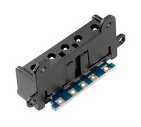 HUANGING Adaptateur de plaque de batterie en V à cinq broches en métal pour appareils photo et lumières avec connecteur 5 broches Durabilité Design