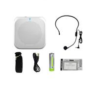 HUANGING Amplificateurs vocaux portables avec réduction du bruit pour l'enseignement et les excursions en plein air avec écouteurs et microphones
