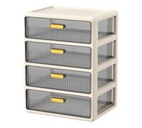 HUANGING Armoire à tiroirs en polypropylène robuste et portable - Accessoire de maison pour organisation de bureau - Élégant pour divers articles de rangement - Organisateurs de bureau d'étudiants