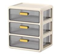 HUANGING Armoire à tiroirs en polypropylène robuste et portable - Accessoire de maison pour organisation de bureau - Élégant pour divers articles de rangement - Organisateurs de bureau d'étudiants