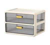 HUANGING Armoire à tiroirs en polypropylène robuste et portable - Accessoire de maison pour organisation de bureau - Élégant pour divers articles de rangement - Organisateurs de bureau d'étudiants