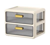 HUANGING Armoire à tiroirs en polypropylène robuste et portable - Accessoire de maison pour organisation de bureau - Élégant pour divers articles de rangement - Organisateurs de bureau d'étudiants