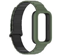 HUANGING Bracelet de rechange magnétique en silicone confortable, simple à utiliser pour un usage quotidien et styles pour bracelet de montre 9, as the pic show, Silicone