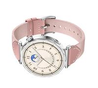 HUANGING Bracelet tissé en cuir et nylon tissé élégant en mélange de nylon pour montre, as the pic show, Tresse