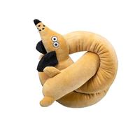 HUANGING Compagnon couineur en tissu étendu pour chiens - Design résistant à la mastication - Encourage l'engagement actif - Jouet pour chien résistant à la mastication avec son