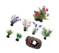 HUANGING Coraux artificiels ornementaux pour aquariums d'eau de mer pour créer des paysages sous-marins, décoration sous-marine