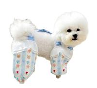 HUANGING Couvre-jambes pour chien toutes saisons - Taille élastique réglable - Anti-poussière - Pour petites et grandes races - Pantalon de protection pour animaux de compagnie à quatre pattes