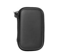 HUANGING Étui de rangement étanche avec bande élastique et poche en maille pour rangement d'accessoires de câbles, Noir , AS the pic show