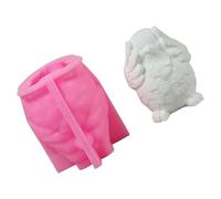 HUANGING Figurine oiseau bougie en silicone pour fabrication de bougies, savons, bonbons, chocolat, fondant résistant à la température