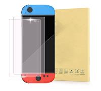 HUANGING Film de protection d'écran en verre transparent pour consoles - Anti-éclats - Anti-explosion - Anti-traces de doigts