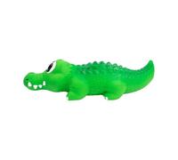 HUANGING Jouet à mâcher pour chien en forme d'alligators avec couineur intégré pour stimuler la curiosité et libérer de l'énergie pour intérieur et extérieur Jouet à mâcher pour chien