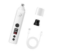 HUANGING Quiet Operations Appareil USB de soin des griffes pour animaux de compagnie avec faible bruit pour la coupe quotidienne et le toilettage Outil essentiel de toilettage pour animaux de