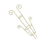 HUANGING Support en métal pour plantes grimpantes - 76 x 27 cm - Treillis extensible - Convient pour le jardinage vertical dans des pots ou des pots de fleurs au sol