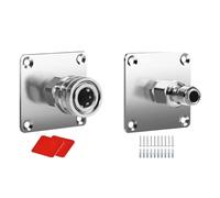 HUANGING Support mural robuste en métal pour nettoyeur haute pression Système de montage universel avec interfaces de connexion rapide