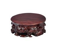 Huangj-0527 Socle pour Bonsai Présentoir Miniature en Bois for Service à thé, Vase, Base de décoration for la Maison Support pour Pots(XL)