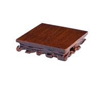 Huangj-0527 Socle pour Bonsai Vase Miniature carré for bonsaï, Service à thé, Figurines, présentoir Support pour Pots(XXL)