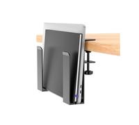 Huangj-0527 Support de Bureau for Ordinateur Portable sans perçage, Support Suspendu, Pince Rangement sur Le côté du Support PC Portable