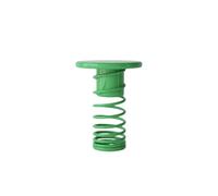 Huangj-0527 Table Basse de Salon Table d'appoint colorée à Ressort, Petit Tabouret Rond, Table Basse de Style Minimaliste, Table d'angle, Mini Table Ronde Meuble de Salon(Green)