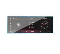 HUANGLDGS Protecteur d'écran pour Audi Q6 Le-Ton 2025 Navigation, Films de Protection d'écran de Navigation, Anti-Rayures HD Transparent, Accessoire Voiture,Co-Pilot Screen Film