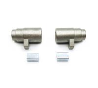 HUANGSHIJUNOUS Kit de réparation de Douilles de réglage d'accoudoirs for sièges Gauche et Droit, Compatible avec Les pièces Automobiles Transporter T5 T6 Caravelle(1 Pair)