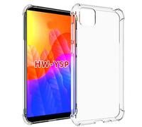 HUANGTAOLI Coque pour Huawei Y5P, Dégradé de Couleur Protection Housse Silicone Bumper Shock Absorption Etui Coque pour Huawei Y5P