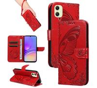 HUANGTAOLI Coque pour Samsung Galaxy A05, Housse à Rabat en Cuir, Béquille et 2 Porte-Carte, Flexible et Pliable, Légère et Antidérapante, Protection à 360 degré et Absorbant de Choc