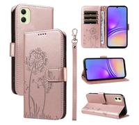 HUANGTAOLI Coque pour Samsung Galaxy A05, Housse à Rabat en Cuir, Béquille et 3 Porte-Carte, Flexible et Pliable, Légère et Antidérapante, Protection à 360 degré et Absorbant de Choc