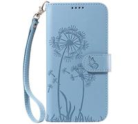 HUANGTAOLI Étui portefeuille en cuir synthétique compatible avec Xiaomi 11T Pro (2107113SG, 2107113SI, 2107113SR), porte-cartes et béquille