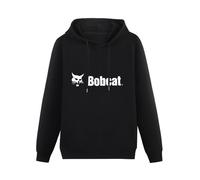 huanhuan Bobcat Plain White Hoody, Men's Bobcat Plain Hoody Size XXL