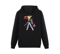 huanhuan Gundam Wing Gundam Mens Hoody with Kangaroo Pocket Sweatershirt, Hoodie Size M