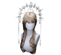 HUANIZI Bandeaux faits à la main - Kit de princesse - Serre-tête vintage - Pour femme - Accessoire de fête