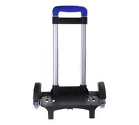 HUANIZI Chariot à Dos en Alliage d'Aluminium - 6 Roues Pliables pour Bagages, Sac à Dos, Sac d'École et Animaux Domestiques