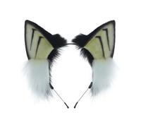 HUANIZI Serre-tête à oreilles pliable pour femme - Pour jeux de rôle - Serre-tête de soubrette - Pour fête costumée