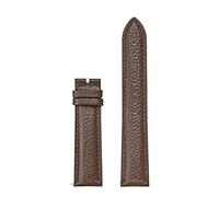 HuanJ Bracelet De Montre en Cuir Véritable 12 13 14 15 16 17 18 19 20 21 22 23 24 Mm À Dégagement Rapide Universel for Femmes Et Hommes(Brown no Buckle,12mm)
