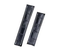 HuanJ Bracelet De Montre En Cuir Véritable Compatible Avec Breitling Super Ocean Avengers Challenger Aviation Timing Black Bird Bamboo Watchband 22 Mm 24 Mm(GREEN BLUE,22MM_SILVER BUCKLE)