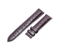 HuanJ Bracelet De Montre En Cuir Véritable Compatible Avec Tissot Le Locle T41 T006 PRC200, 18, 19, 20 Et 22 Mm(Brown no clasp,22mm)