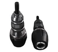 Huanjp Accessoires de moto Protection contre les chutes Cadre Curseur Carénage Garde Crash Pad Protecteur Moteur Compatible avec CB400 CB 400