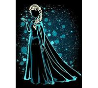 HUANNY DIY Broderie Diamant Elsa Diamond Painting Kits, 5D Full Drill Cross Stitch Embroidery kit for Beginners