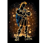 HUANNY DIY Broderie Diamant Hercules Diamond Painting, 5D Full Drill Cross Stitch Embroidery kit for Beginners