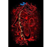 HUANNY DIY Broderie Diamant MuShu Diamond Painting Kits, 5D Full Drill Cross Stitch Embroidery kit for Beginners