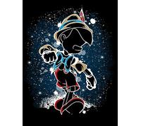 HUANNY DIY Broderie Diamant Pinocchio Diamond Painting Kits, 5D Full Drill Cross Stitch Embroidery kit for Beginners