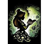 HUANNY DIY Diamond Art Beauty and Beast Diamond Painting Kits, 5D Full Drill Cross Stitch Embroidery kit, Funny