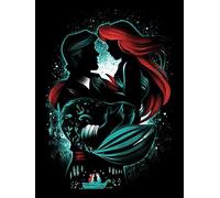 HUANNY DIY Diamond Painting Ariel Diamond Art Prince Eric, 5D Full Drill Cross Stitch Embroidery kit, Funny
