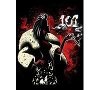 HUANNY DIY Diamond Painting Cruella Diamond Art Villain, 5D Full Drill Cross Stitch Embroidery kit, Funny