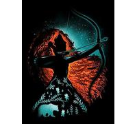 HUANNY DIY Diamond Painting Merida Diamond Art Kits, 5D Full Drill Cross Stitch Embroidery kit, Funny