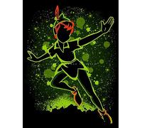 HUANNY DIY Diamond Painting Peter Pan Broderie Diamant Kits, 5D Full Drill Cross Stitch Embroidery kit for Beginners