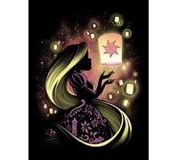 HUANNY DIY Diamond Painting Rapunzel Diamond Art Kits, 5D Full Drill Cross Stitch Embroidery kit, Funny