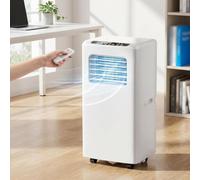 HUANQIN Climatiseur Mobile 12000 BTU, Air Conditionneur Portable sans Installation, Télécommande Numérique, Mode Nuit, 3 Vitesses de Ventilation, Kit d'Évacuation Fenêt, Style 5, 5000 BTU