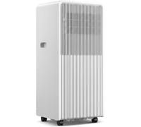 HUANQIN Climatiseur Mobile 12000 BTU Refroidit 32 m² Deshumidificateur Ventilateur Télécommande Minuterie 24H Kit Fenêtre pour Chambre Bureau, 10000 BTU, 10000 BTU