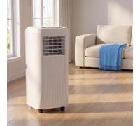 HUANQIN Climatiseur Mobile 12000 BTU Réversible, 3 Vitesses de Ventilation avec Télécommande et Minuterie, Mode Nuit Silencieux, Kit d'Évacuation Fenêtre Inclus pour Pi, Style 3, 7000 BTU
